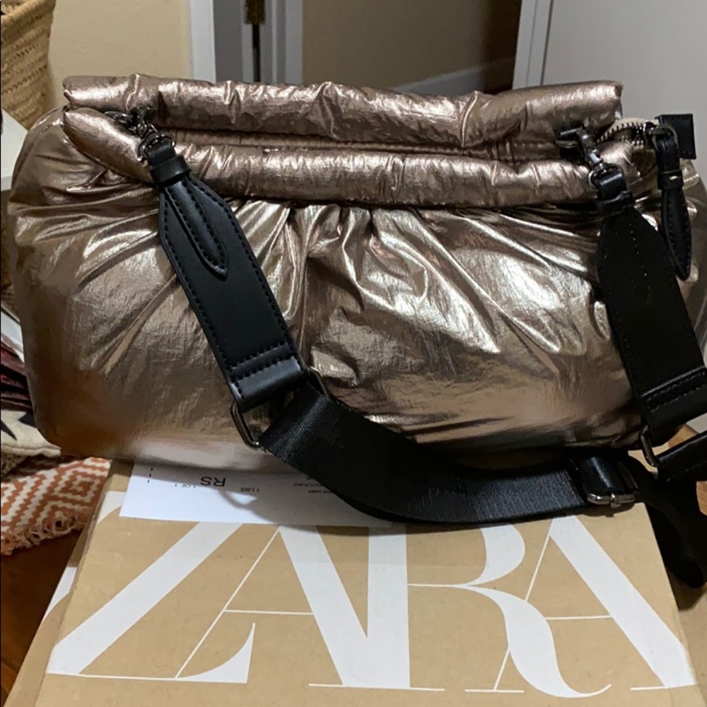 Zara Gold Bag